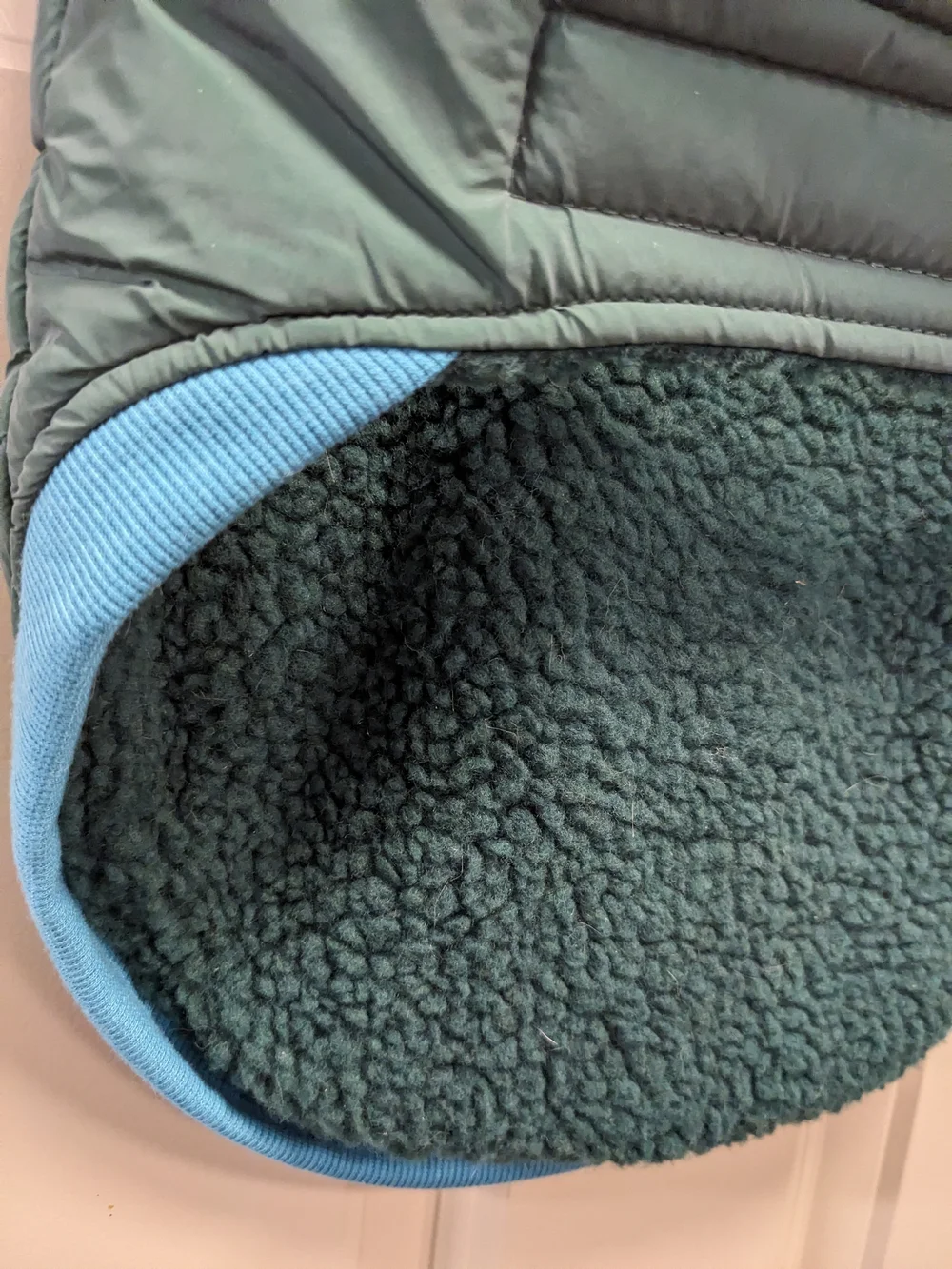 Arcadia Trail Ultra Reflective Sherpa Dog Jacket Size Medium